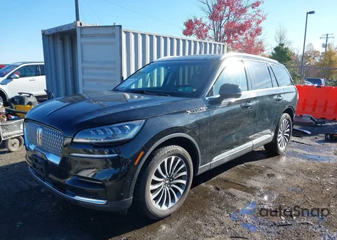 2022 Lincoln Aviator Reserve z USA, uszkodzony, nr VIN 5LM5J7XC8NGL04616